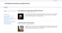 Desktop Screenshot of institutopadrekentenich.org